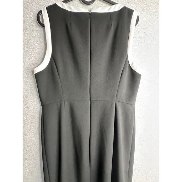 J.Crew Black and White Women's Shift dress Size 12P - Picture 7 of 16